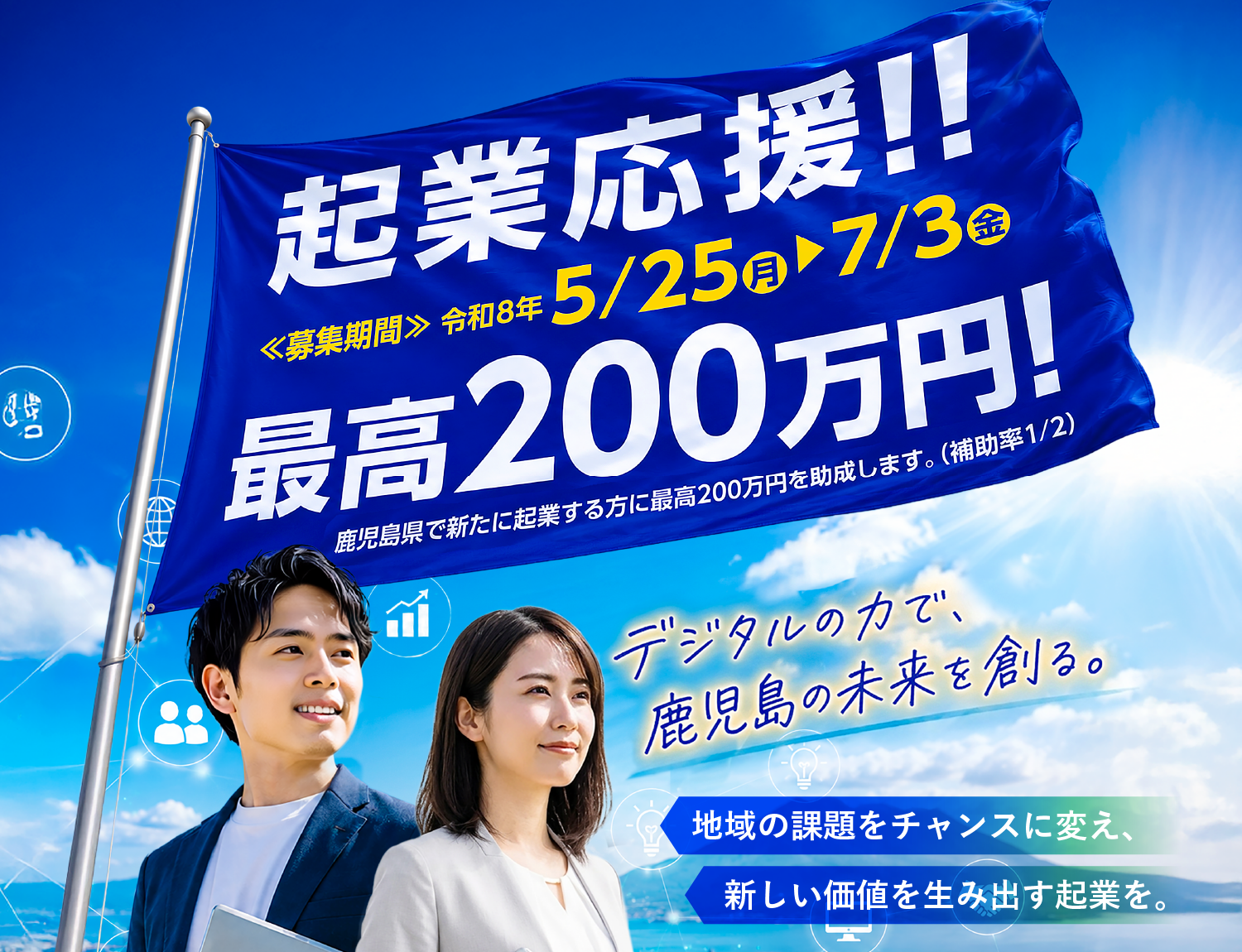 令和8年度「かごしま地域課題解決型起業支援事業」（鹿児島県補助事業）